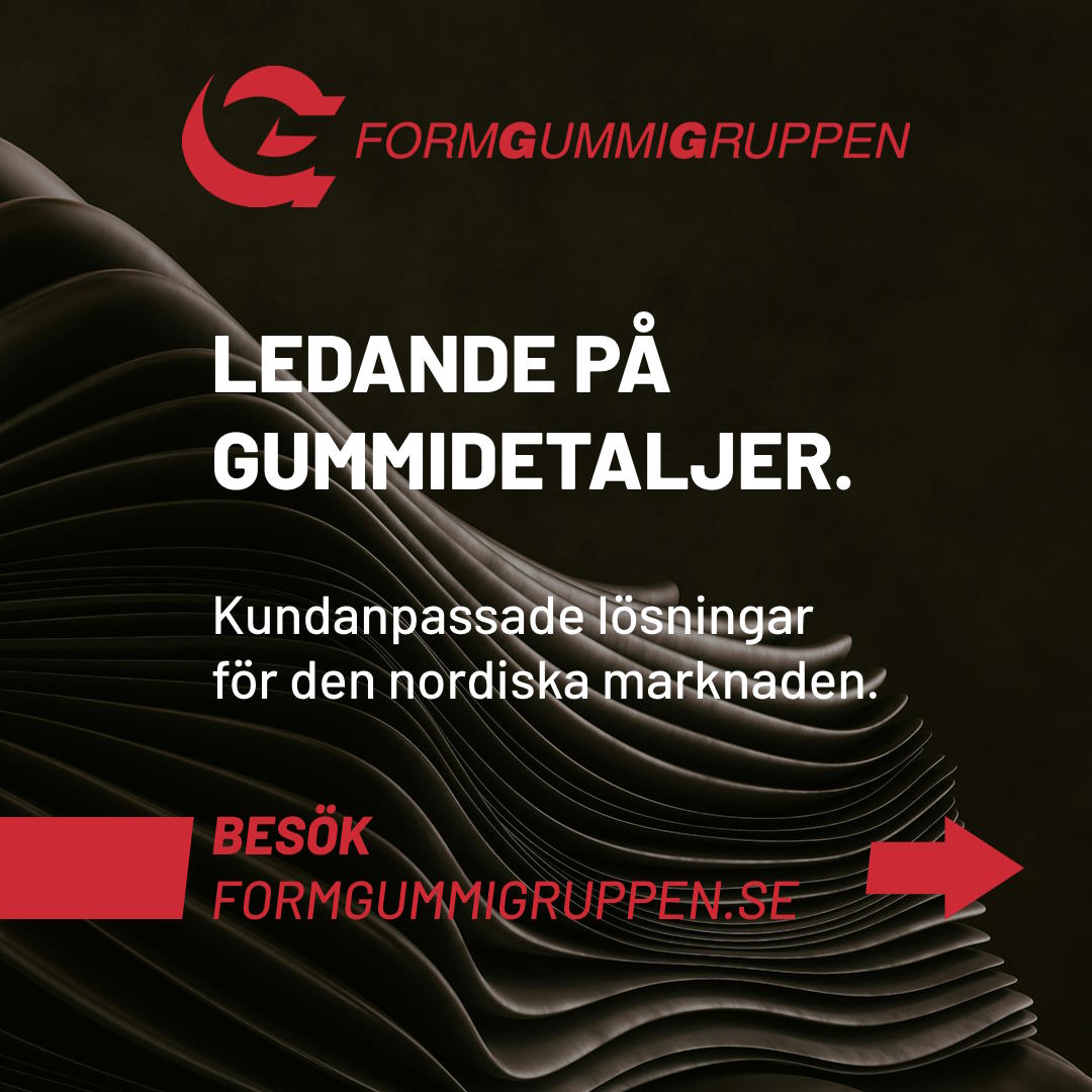 Banner - Formgummigruppen gör kundanpassade gummilister och gummidetaljer