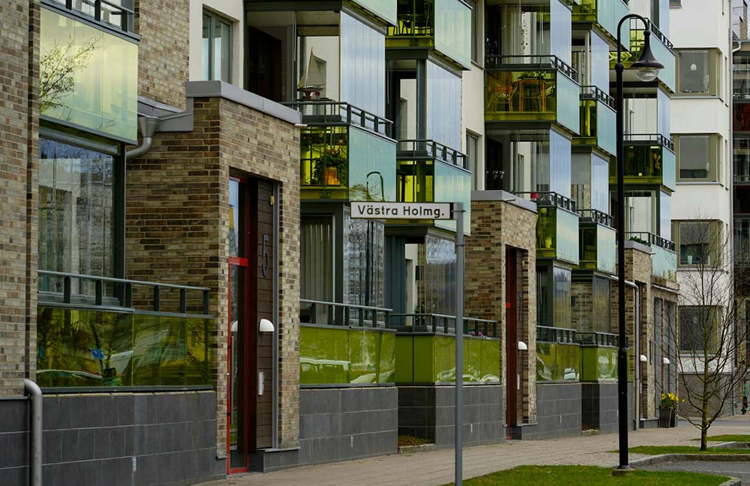 Lägenheter med moderna lås- och passersystem