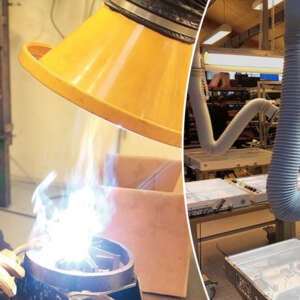 Geovent punktutsug inom industri