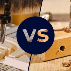 Pinnfräs jämfört mot borr – vad är skillnaden?